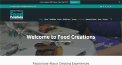 Desktop Screenshot of foodcreations.co.uk